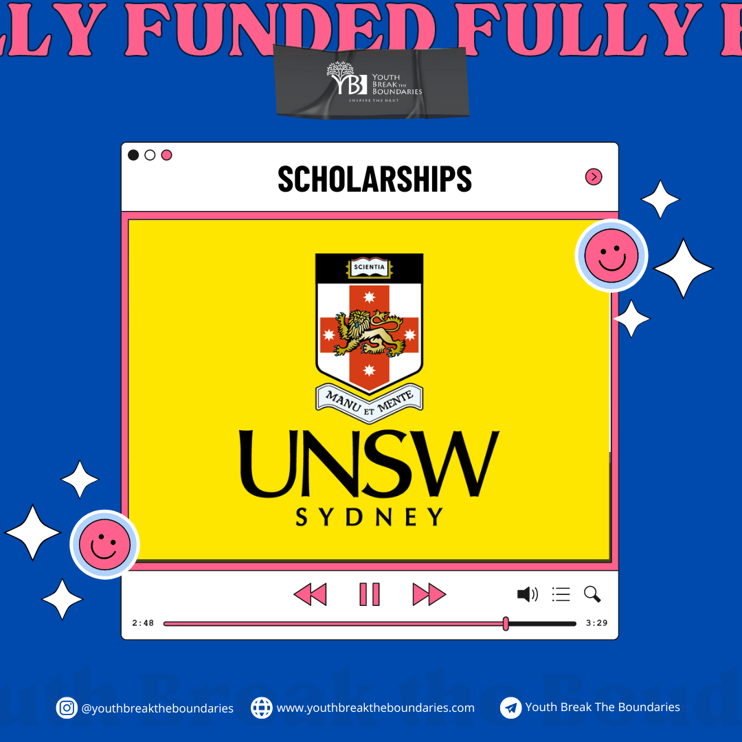 University Of New South Wales (UNSW) International Scholarships in Australia