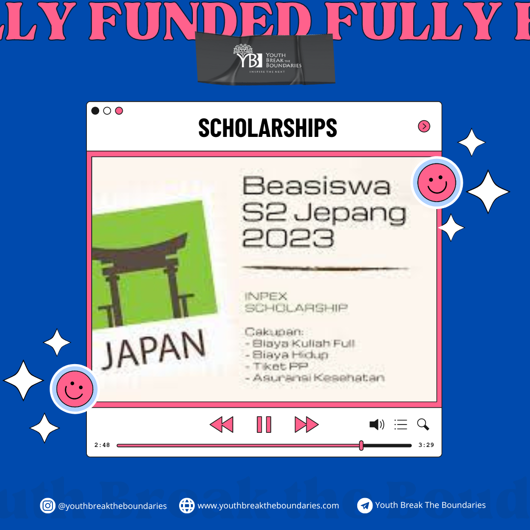INPEX Scholarship Foundation 2023 || Beasiswa S2 Jepang