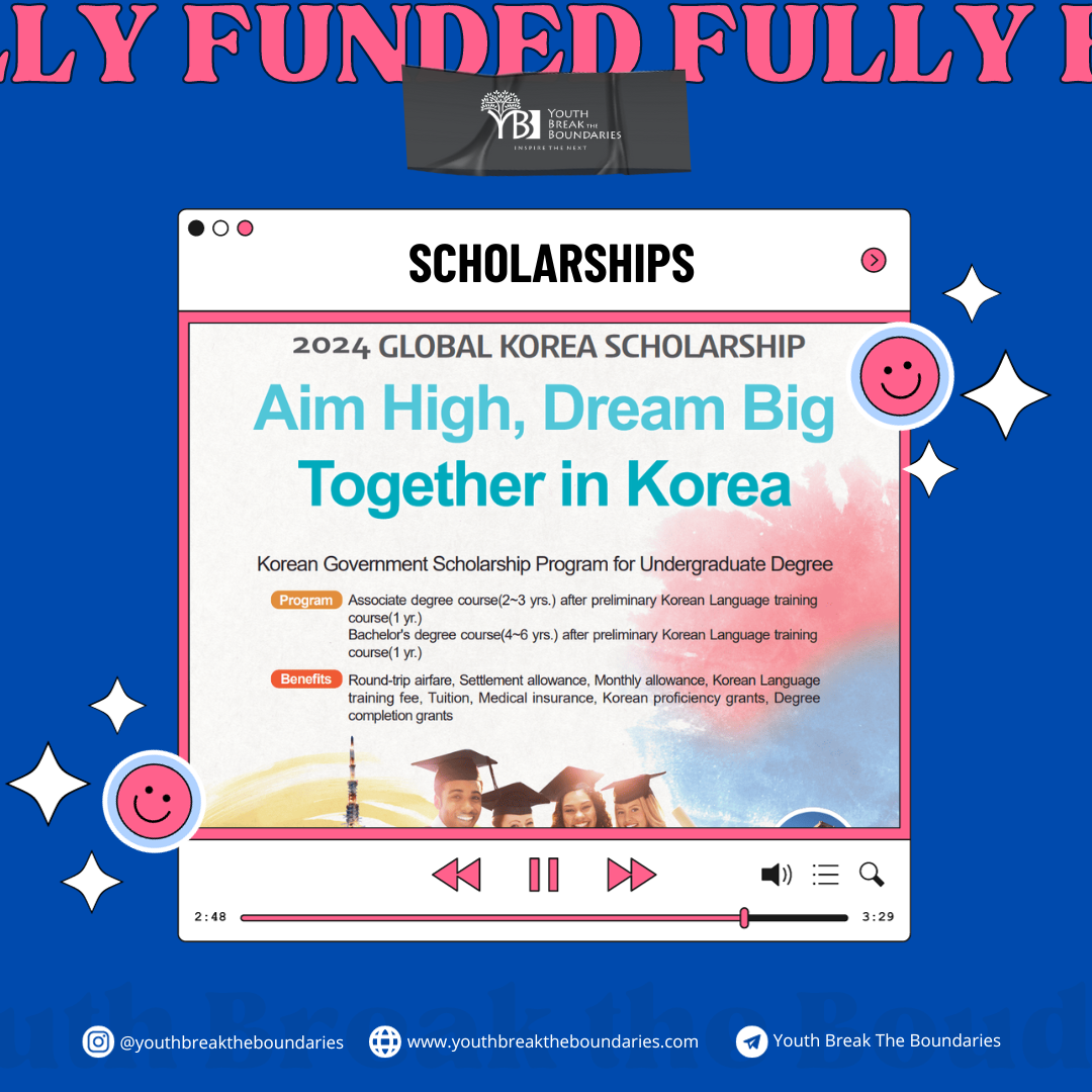 2024 Global Korea Scholarship (Undergraduate Degree)