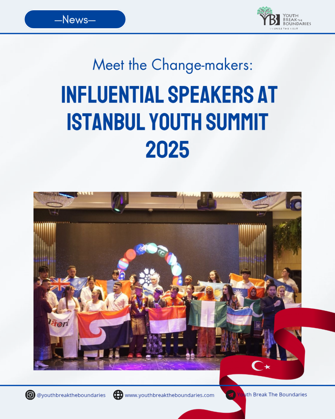 Meet the Change-makers: Influential Speakers at Istanbul Youth Summit 2025