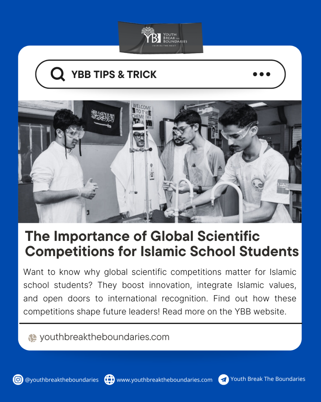 The Importance of Global Scientific Competitions for Islamic School Students