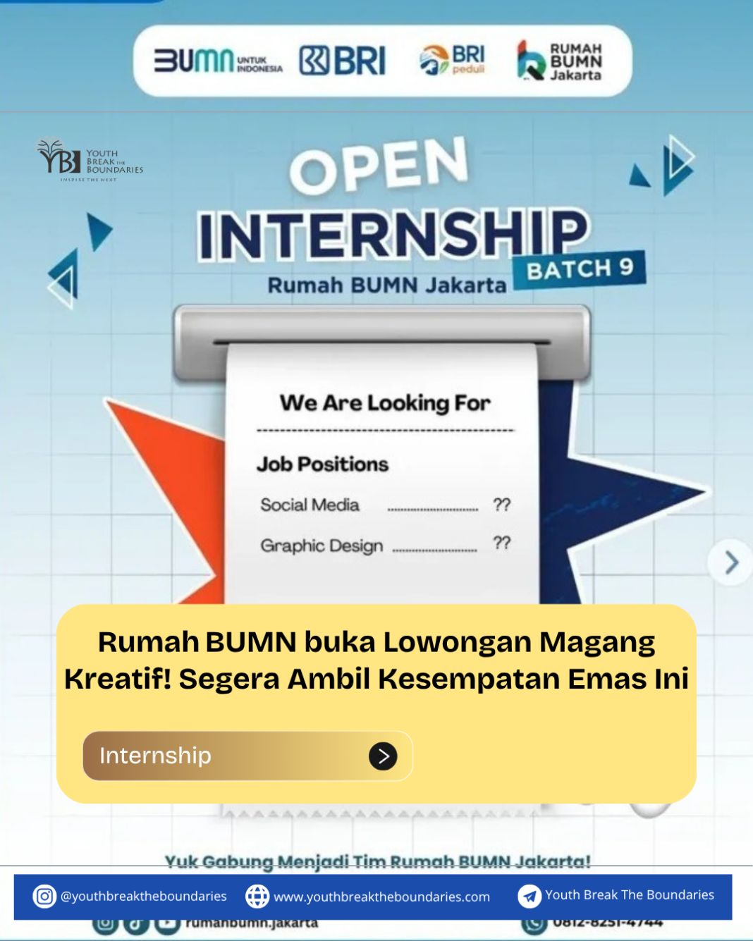 Rumah BUMN Internship 2025