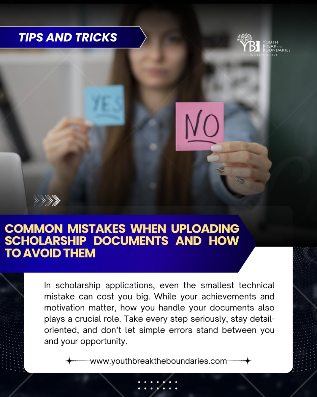 Common Mistakes When Uploading Scholarship Documents and How to Avoid Them