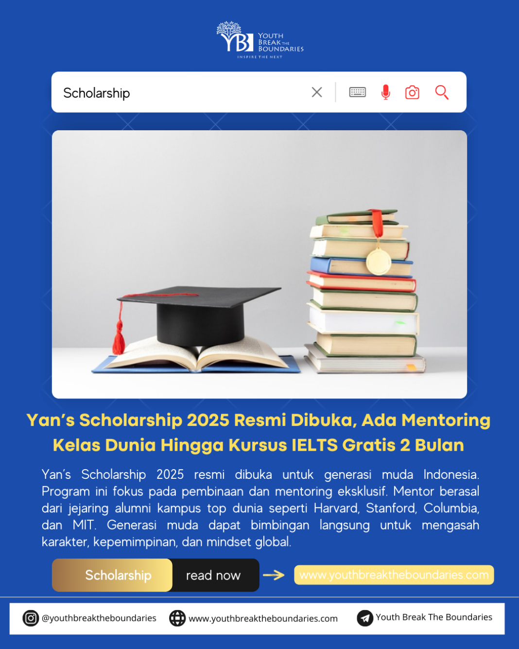 Yan's Scholarship 2025