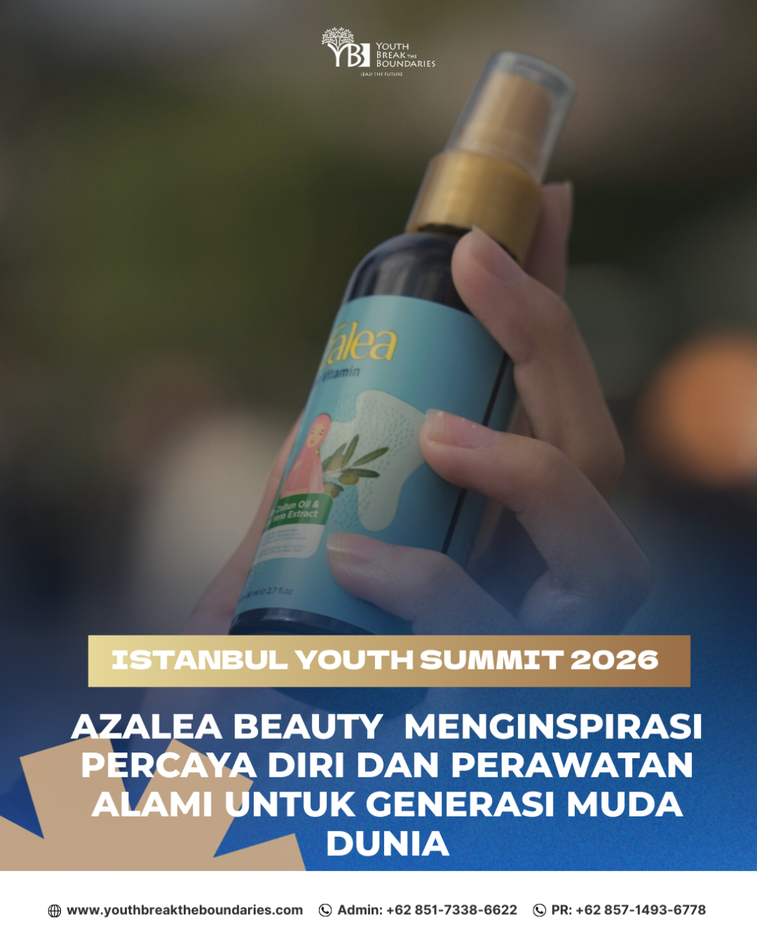Azalea Beauty Dukung Istanbul Youth Summit 2026: Menginspirasi Percaya Diri dan Perawatan Alami untuk Generasi Muda Dunia