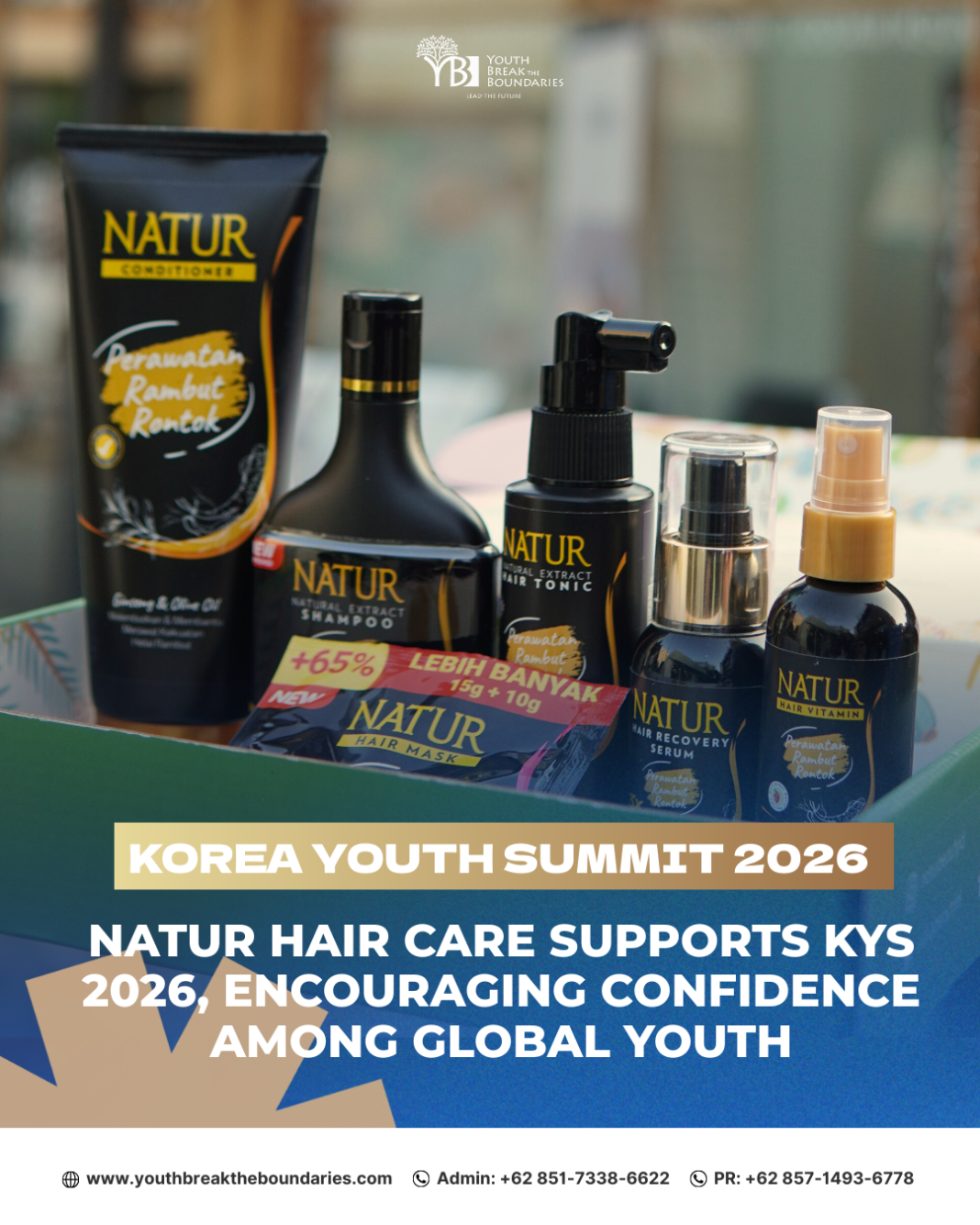 Natur Hair Care Supports KYS 2026, Encouraging Confidence Among Global Youth