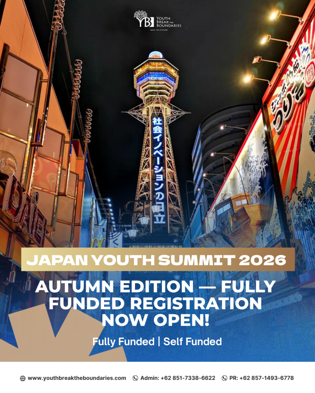 Japan Youth Summit 2026 Autumn Edition — Registration Now Open!