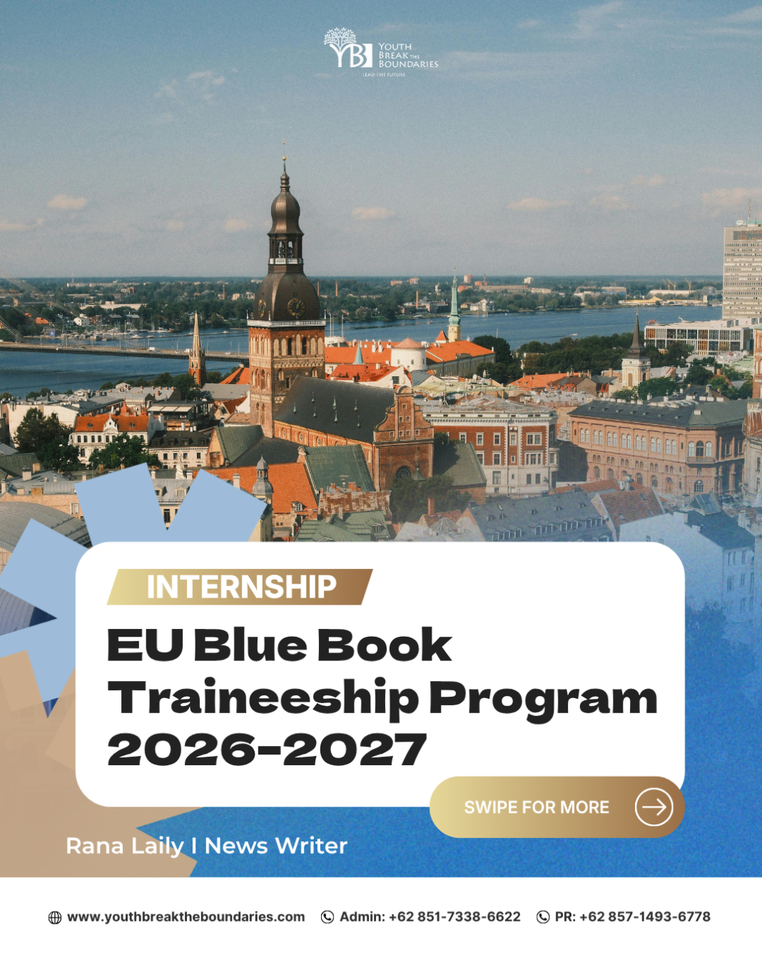 EU Blue Book Traineeship Program 2026–2027 | Paid Internship in Europe
