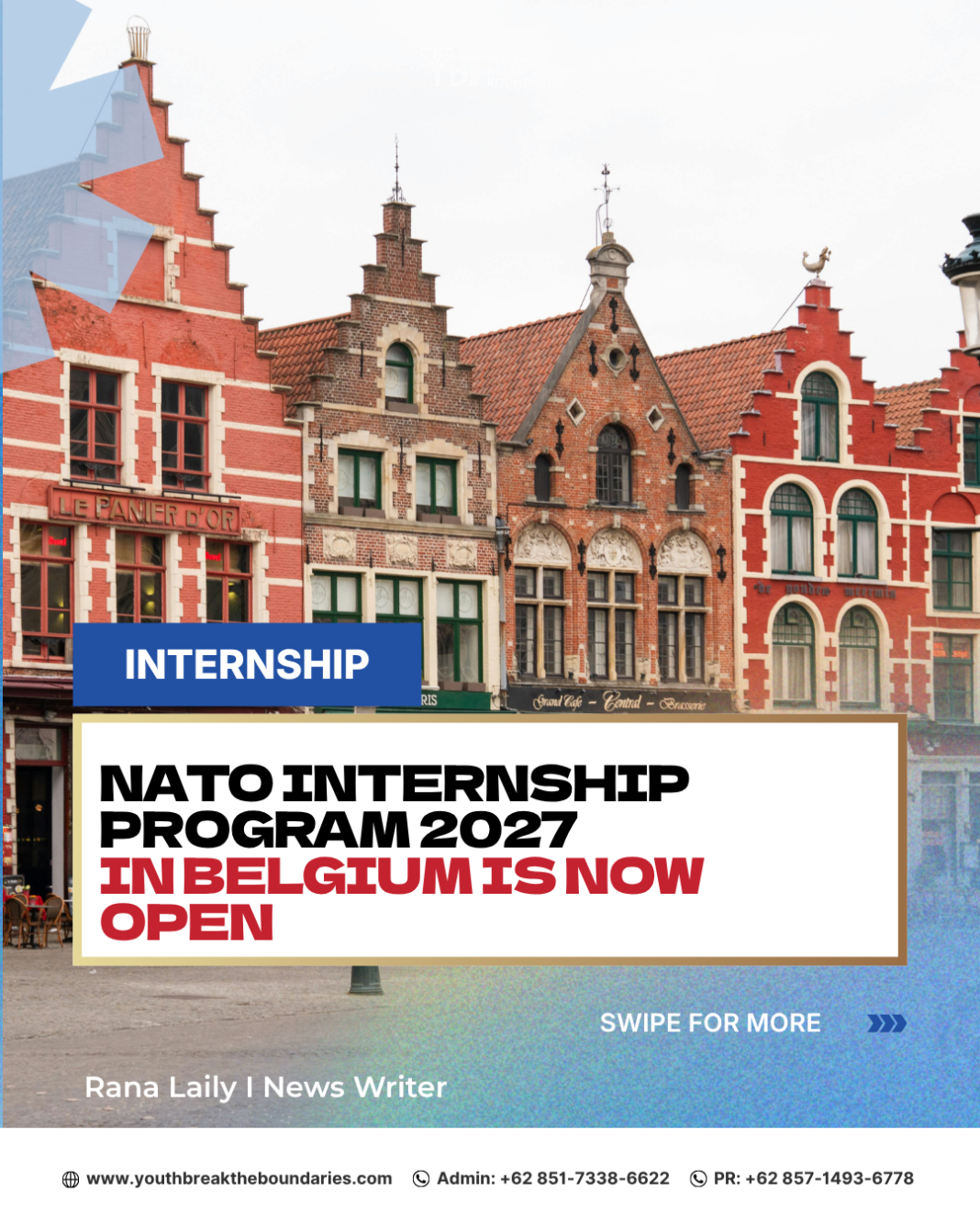 NATO Internship Program 2027 in Belgium: Paid Internship Opportunity in Europe