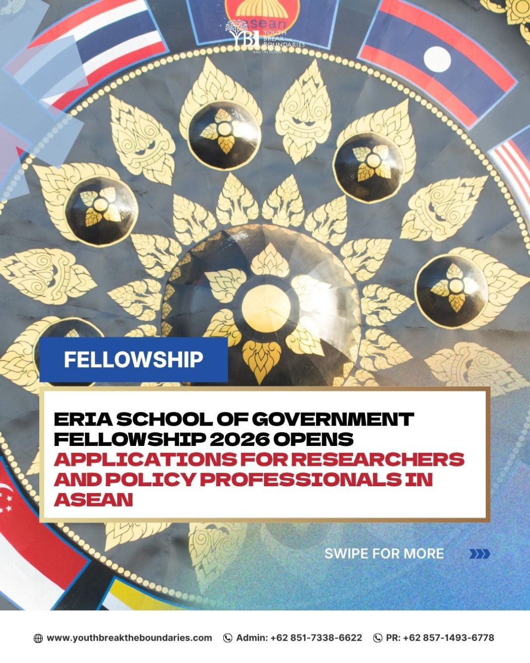 ERIA School of Government Fellowship 2026 Opens Applications for Researchers and Policy Professionals in ASEAN