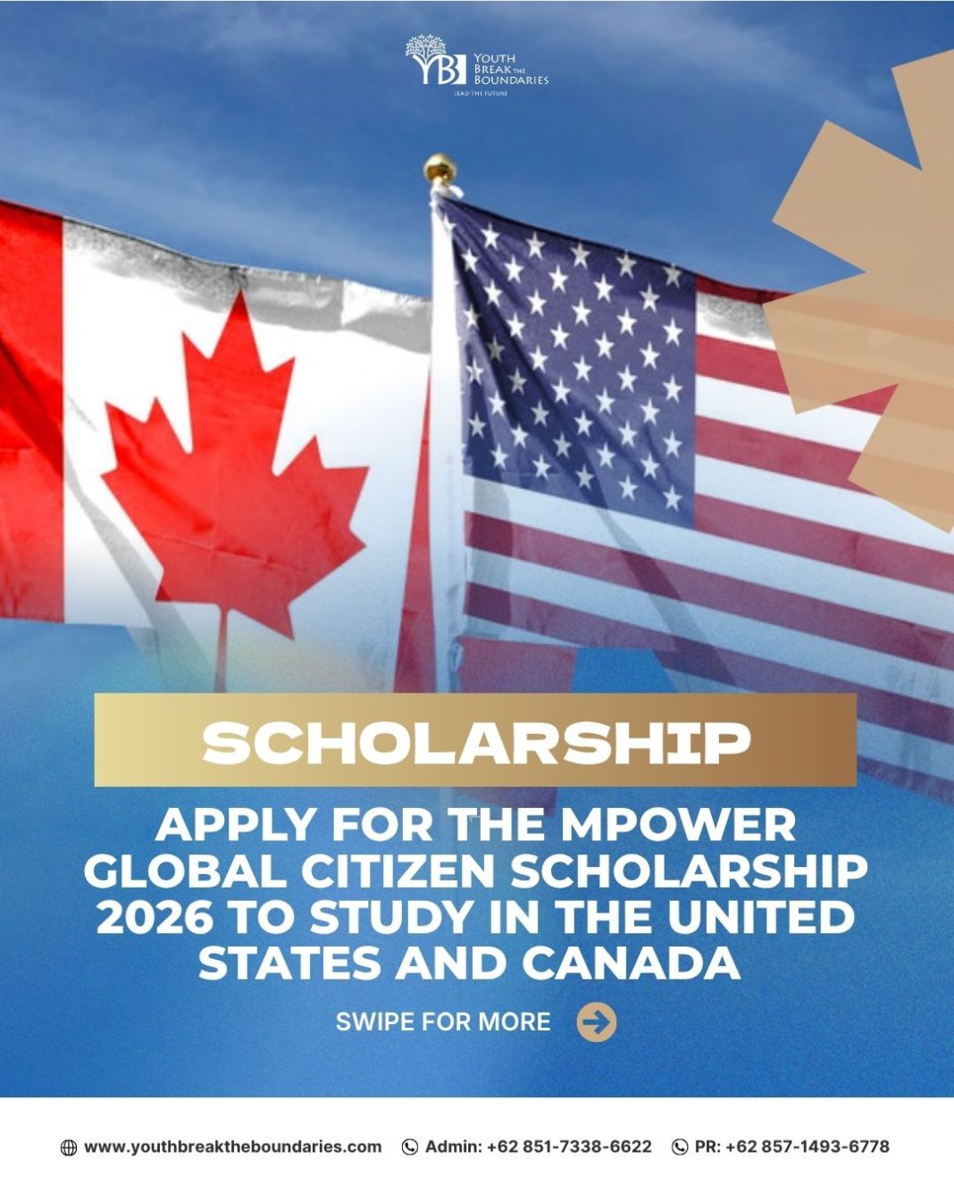 Apply for the MPOWER Global Citizen Scholarship 2026 to Study in the United States and Canada