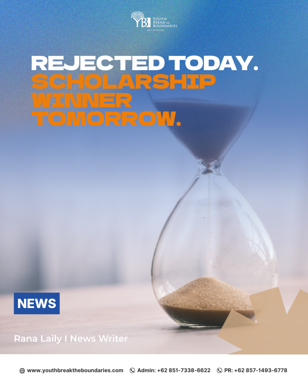 Why Rejected Scholarship Applicants Often Win the Next Time