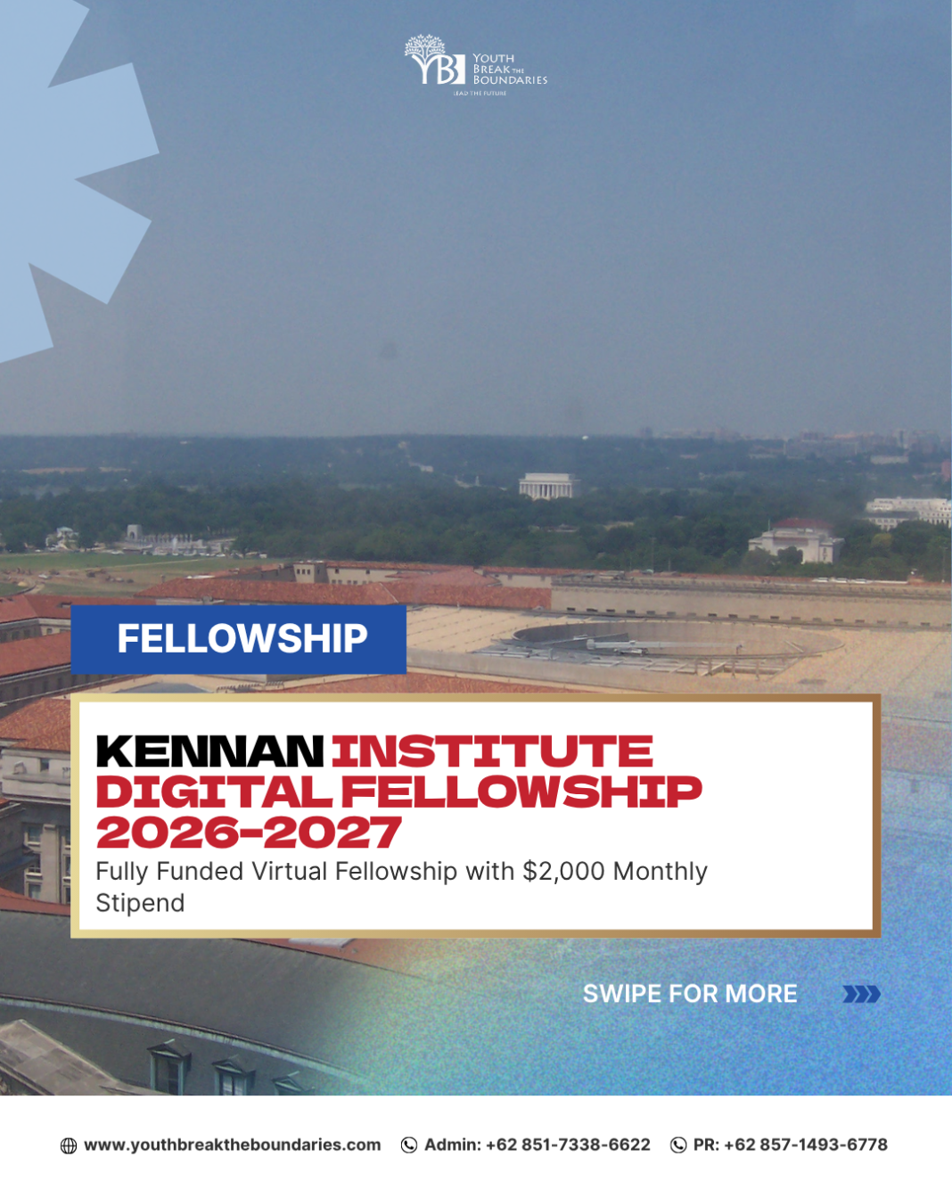 Kennan Institute Digital Fellowship 2026–2027: Fully Funded Virtual Fellowship with $2,000 Monthly Stipend