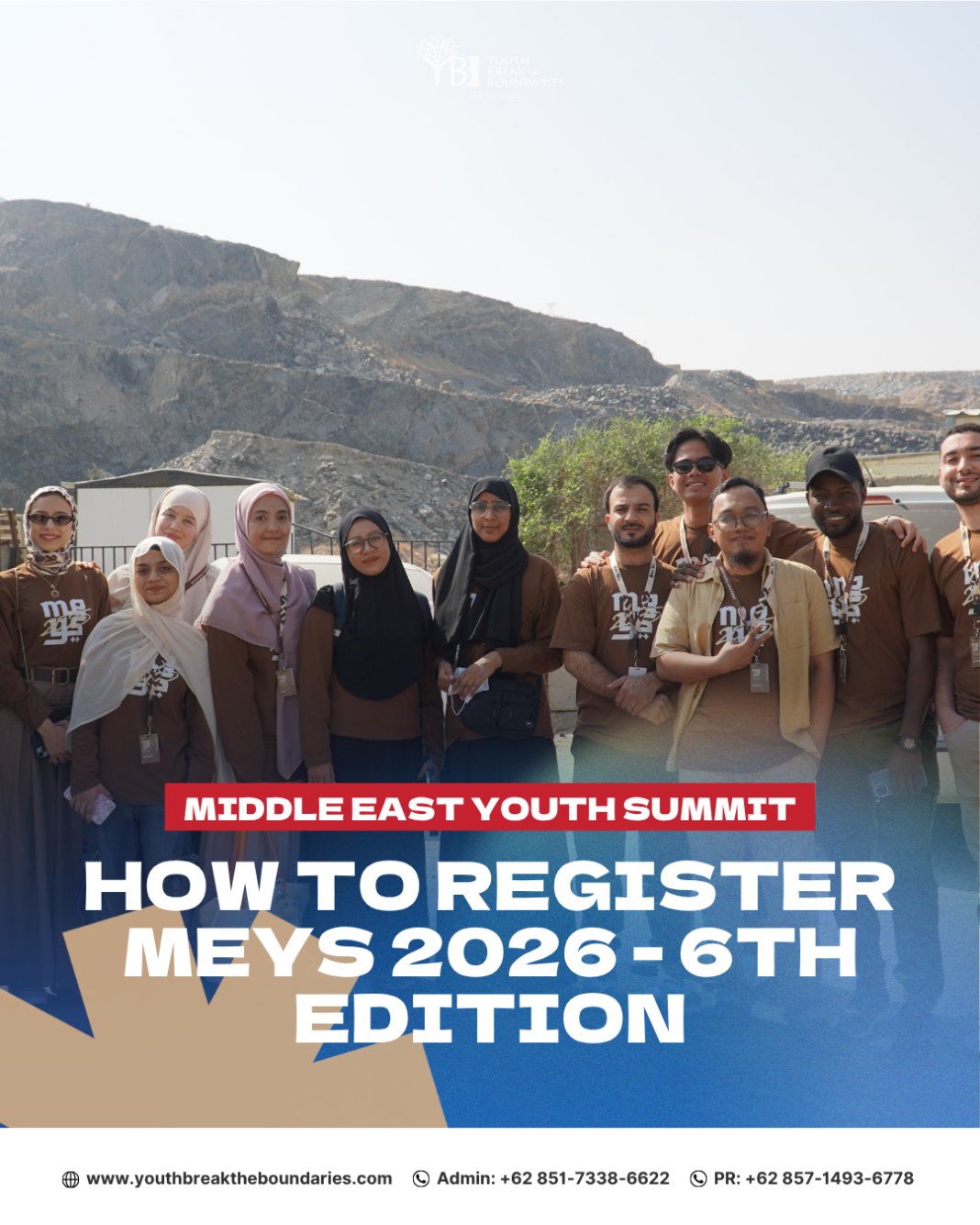 How to Register for the Middle East Youth Summit (MEYS) 2026 – 6th Edition