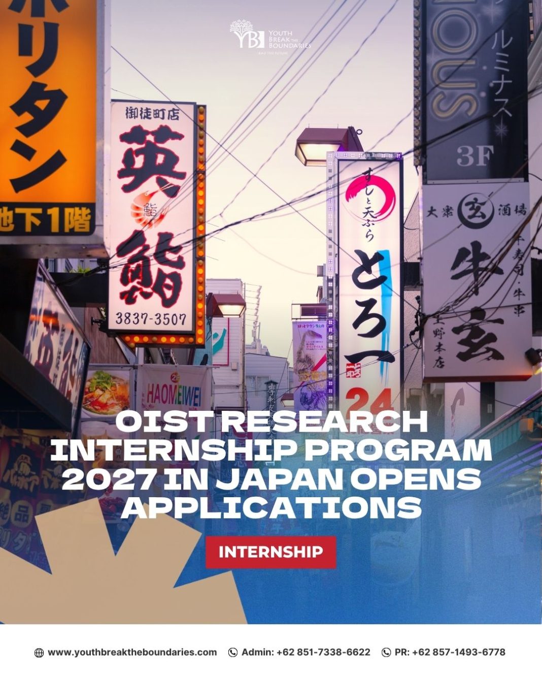 OIST Research Internship Program 2027 in Japan Opens Applications