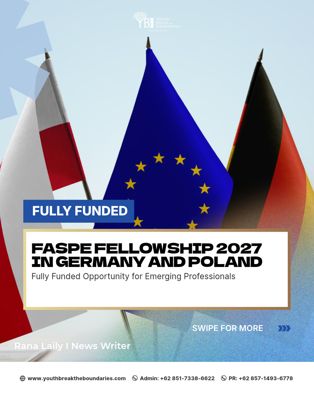 FASPE Fellowship 2027 in Germany and Poland: Fully Funded Opportunity for Emerging Professionals