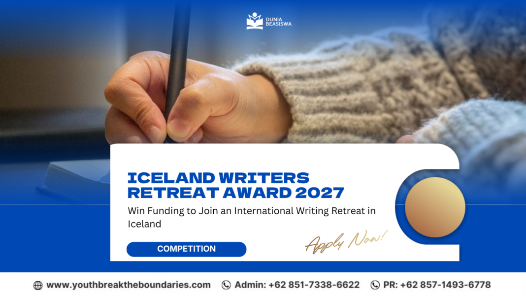 Iceland Writers Retreat Award 2027: Win Funding to Join an International Writing Retreat in Iceland