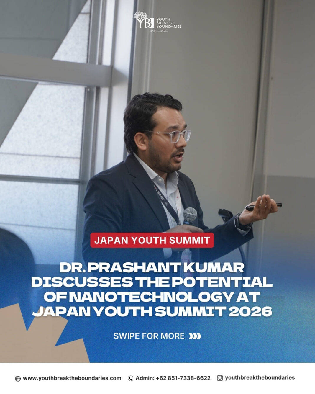 Dr. Prashant Kumar Discusses the Potential of Nanotechnology at Japan Youth Summit 2026