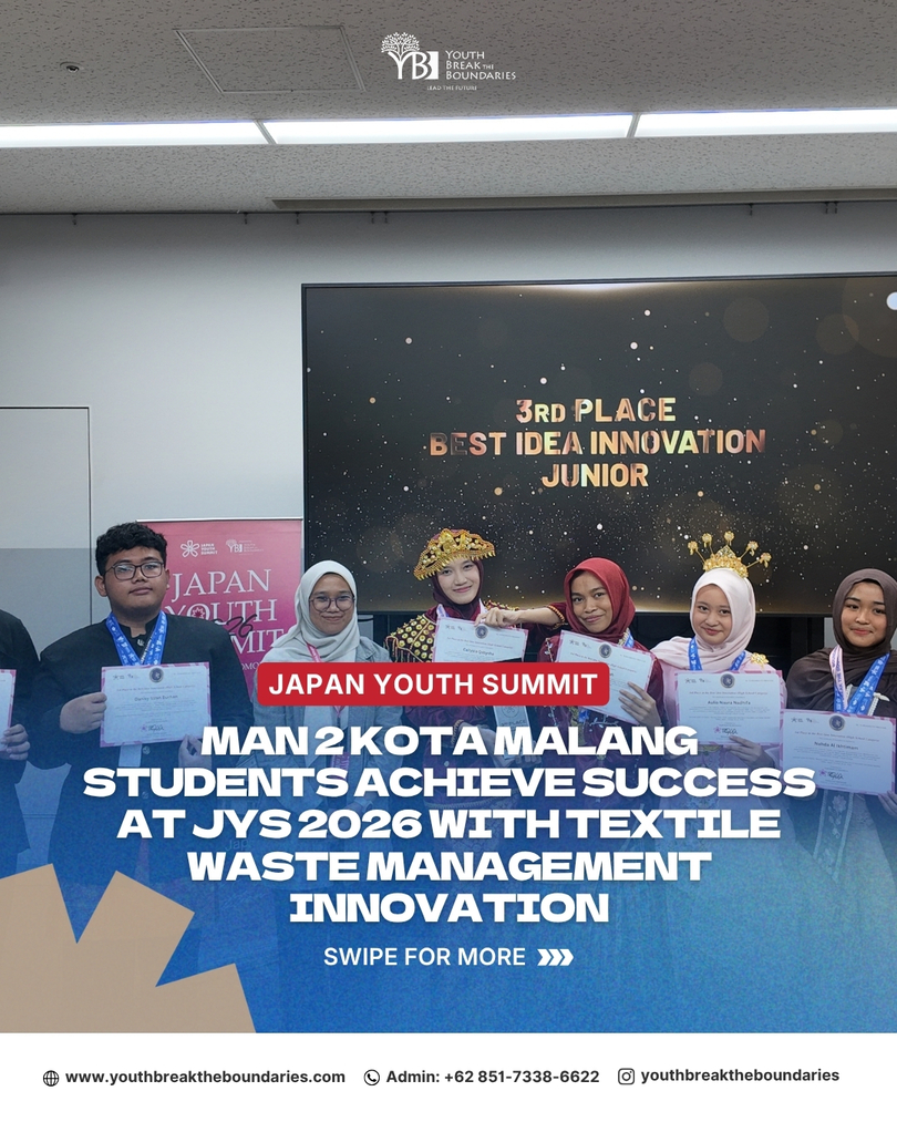 MAN 2 Kota Malang Students Achieve Success at JYS 2026 with Textile Waste Management Innovation