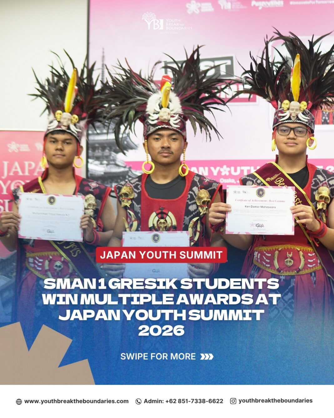 SMAN 1 Gresik Students Win Multiple Awards at Japan Youth Summit 2026